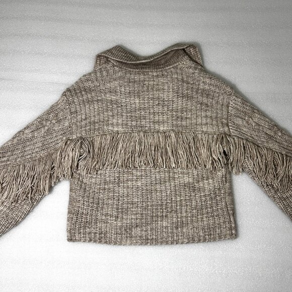 Jonathan simkhai Kara fringe pullover Sweater Medium - Picture 10 of 11
